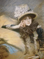 Berthe, 1882-3 (pastell på papper)
